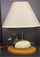 Duck Decoy Desk Lamp; Approx. 9" Tall