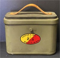 Herter's Green Metal Ammo Box