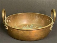 Soutter Ware Copper/Brass Double Handled Pot
