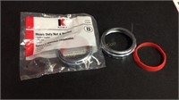 Heavy Duty Nut and Washer 1-1/2” 2 Pack 24744
