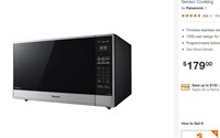 Panasonic 2.2 cu. ft. Countertop Microwave