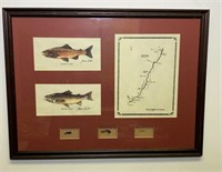James Carter Framed Fly Fishing Picture