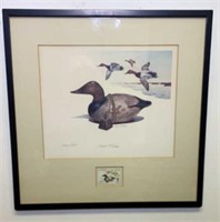 James P. Fisher Duck Decoy Print   Ltd. Ed.