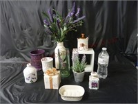 Faux Lavender & Home Decor ~ Everything Shown!!!
