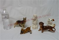 Puppy Dog Figurines ~ Lot of 5