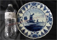 Delfts Holland Hand Painted Wall Charger Plate