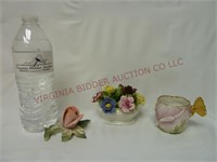 Porcelain Rose, Aynsley Floral Bone China & Cup