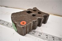 Small Blacksmith Surge Block 4" x 7" x 2" Thick