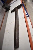 Large "Hardy" Type Tool for a 600lb. Anvil 33"
