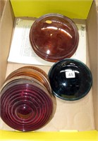 QTY OF SMALL GLASS LENSES