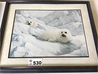 PEACE ON ICE BY CHARLES FRACE’ SIGNED & NUMBERED