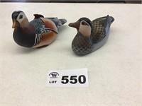 DUCK FIGURINES MADE IN THE PEOPLES REPUBLIC CHINA