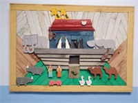 Wooden Noah's Ark Picture