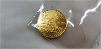 USA $10 Gold Liberty .25oz fine gold .999