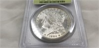 1884-0 MS65 Silver Dollar