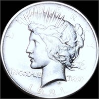 1921 Silver Peace Dollar UNCIRCULATED