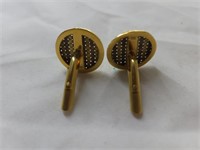 750 gold cufflinks, .47oz