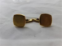 585 gold cufflinks, .313oz