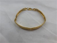 750 gold bracelet, .475oz