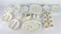 (58pc) Franciscan Starburst Dinnerware