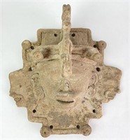 Clay Mask Totonac Influence From Veracruz