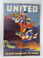 WW2 Poster - United