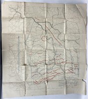 WW1 Soldier's Map