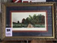 Framed Art C. Harry Eaton's The Country Road