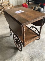 Vintage Foldable Table Cart
