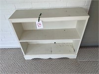ANOTHER WHITE PAINTED BOOK CASE