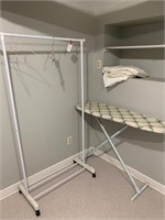 CLOTHING RACK AND IRONING BOARD