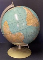 Vintage 12" Upside Down World Globe