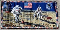 Apollo Moon Landing Tapestry