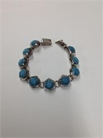 Heavy Sterling .925 Taxaco Collectible Bracelet