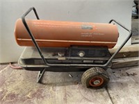 Dayton portable oil-fired heater