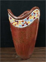 Glazed planter/flower pot