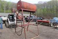 Estimate 200-gal Fuel Barrel on Stand