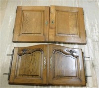 European Oak Cabinet Doors.