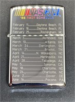 NASCAR 96 Race Schedule Zippo