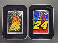 Jeff Gordan #24 Flame Zippos