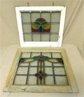 Stained Leaded Glass Windows.