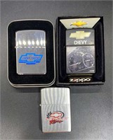 Chevrolet Zippo Lighters