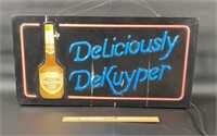 Deliciously DeKuyper Lighted Sign