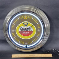 Amstel Beer Light-up Clock