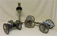Dahlgren Cannon and Gatling Gun Models.