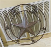 Large Metal Texas Star.