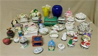 Large Selection of Glass and Porcelain Decor.