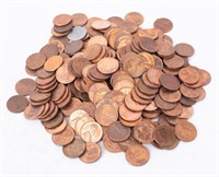 Coin Approximately 250 Wheat Cents - A.U. / B.U.