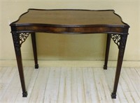 Baker Furniture Mahogany Occasional or Tea Table.