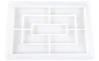 Rectangle Rolling Tray Resin Mold, Silicone Tray
